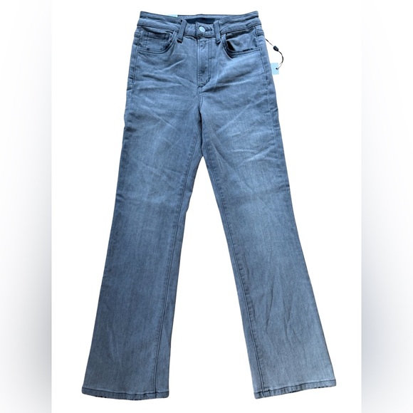 JOE’S JEANS THE CALLIE HIGH RISE CROPPED BOOTCUT GREY NWT - Picture 2 of 9